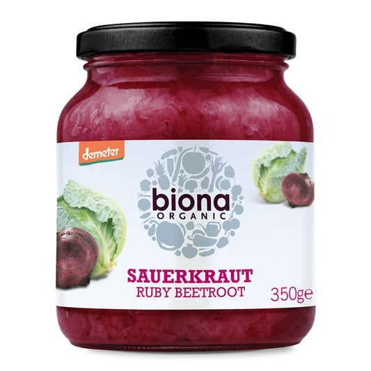 Biona Ruby Beetroot Sauerkraut - Organic