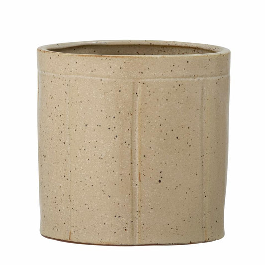 Eliaz Plant Pot, Nature, Stoneware