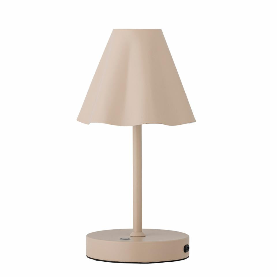 Lianna Portable Lampe, Rechargeable, Nature, Metal