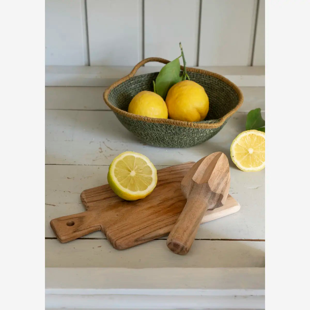 SEAGRASS BASKET W/ HANDLES