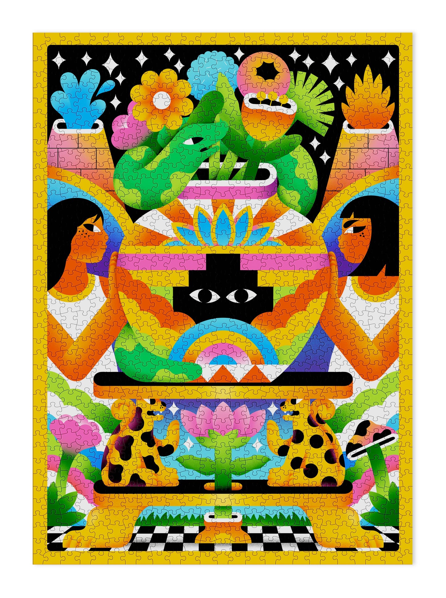 Cloudberries Jigsaw Puzzles - Lotus: 1000 Piece Random Cut Jigsaw Puzzle for Adults