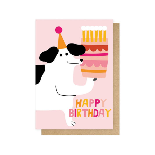 Dog Birthday Party Greetings Card