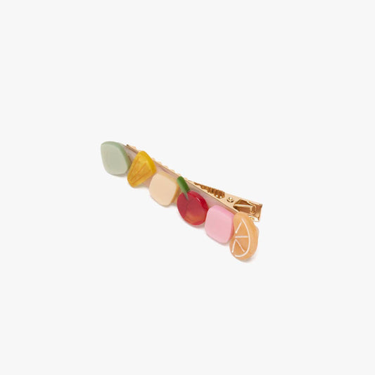 WINONA IRENE - Ambrosia Fruit Salad Alligator Acetate Hair Clip Accessory