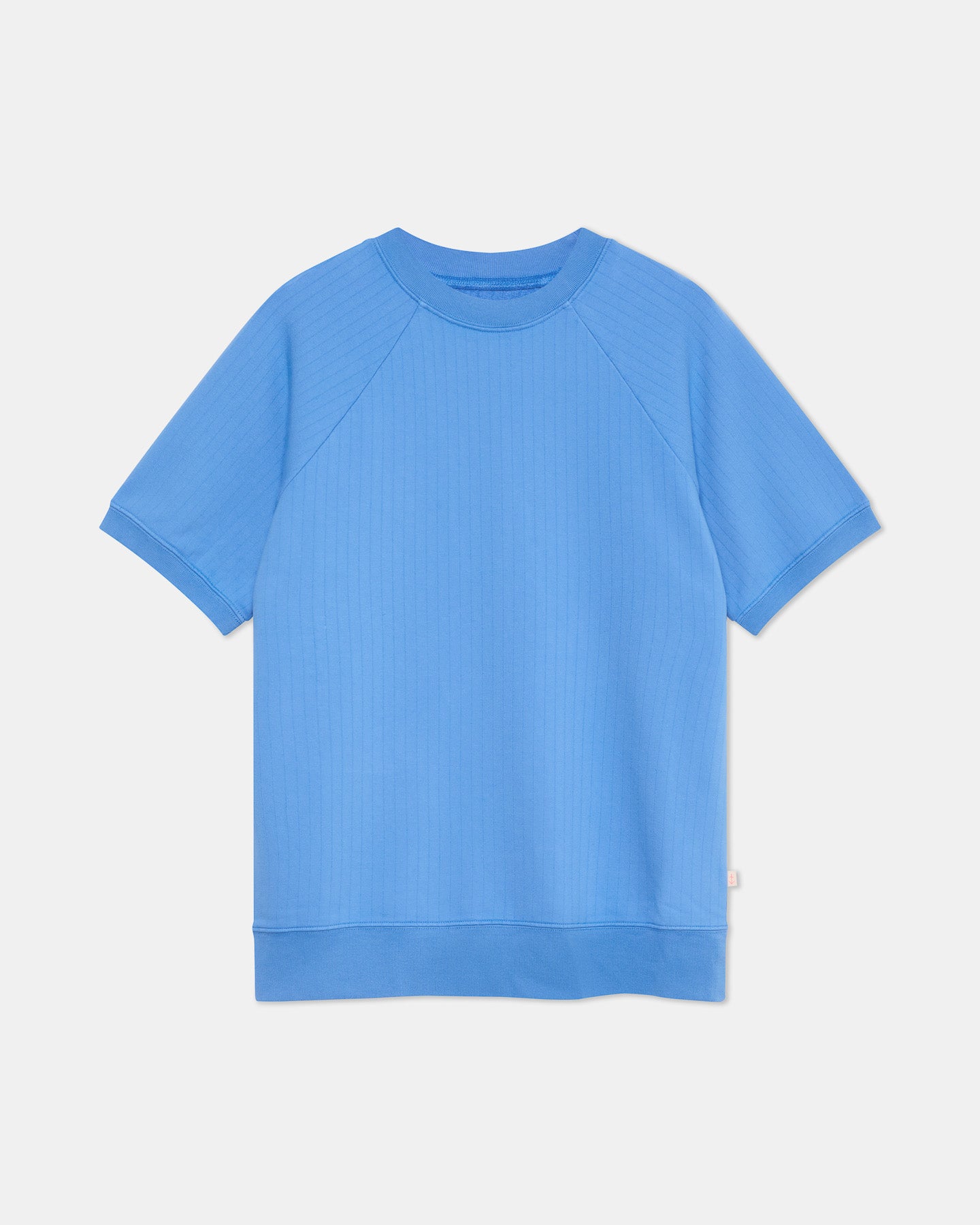 Paulino, Azure Short-sleeved Sweatshirt