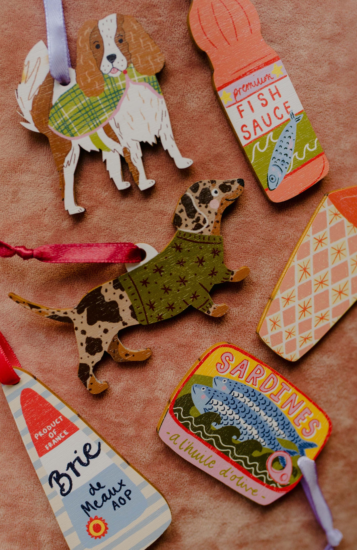 Laura Barnes Wholesale Ltd - Sardines Christmas Decoration