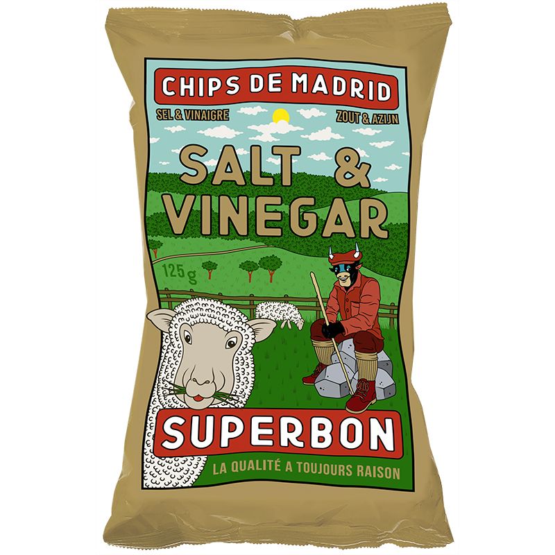 Superbon Salt & Vinegar Chips