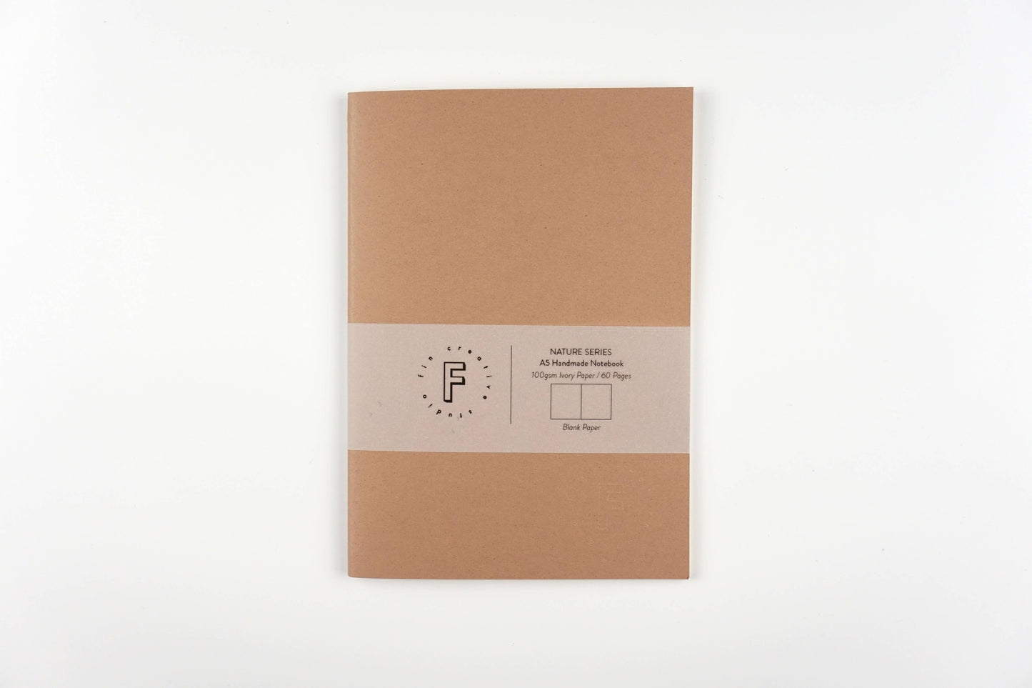 Fin Studio - Natural Colours Plain Notebook Series / Nature