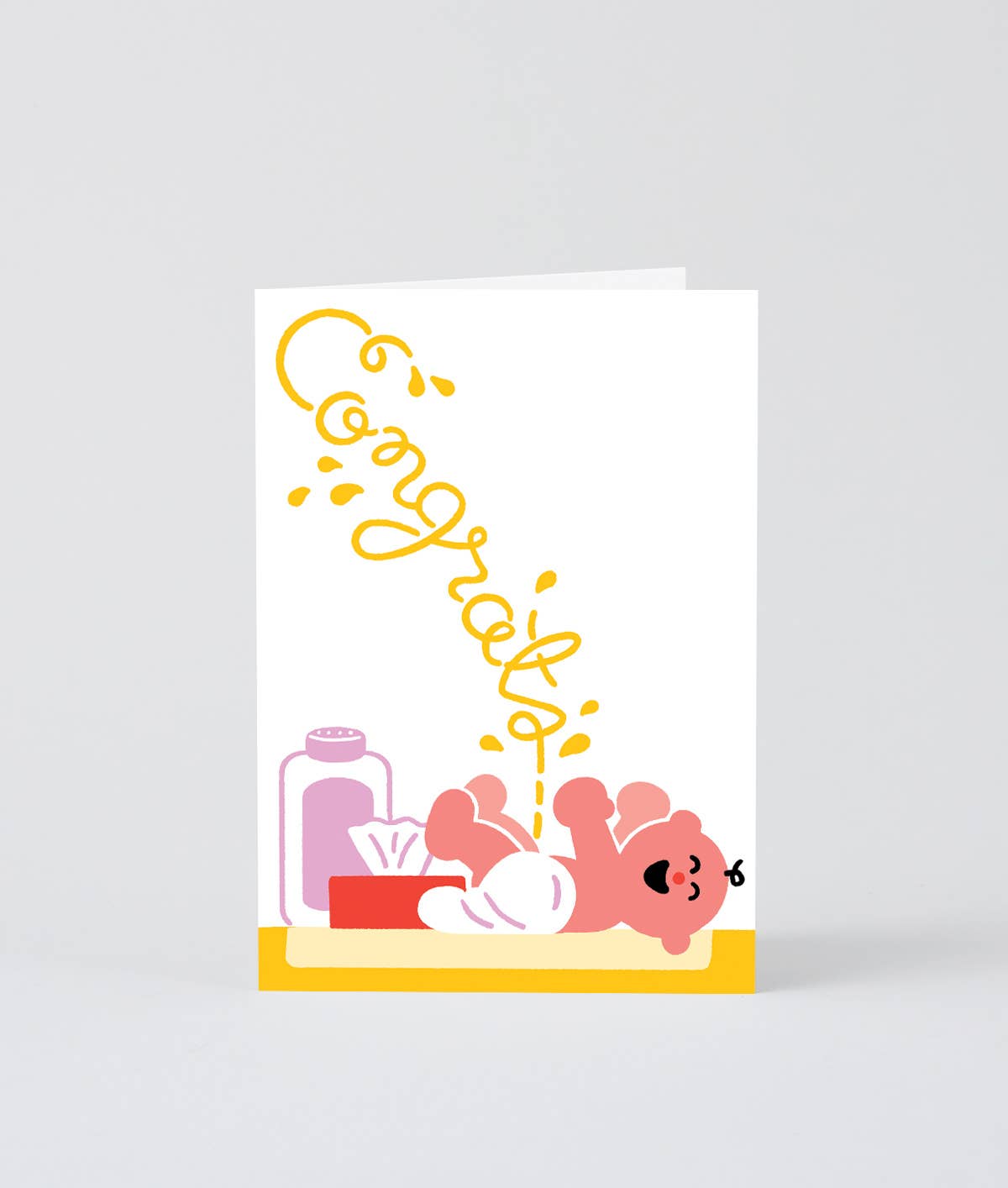Congratulations New Baby Greetings Card