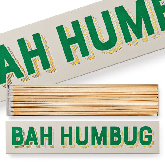 Archivist Gallery | UK - Bah Humbug | Long Safety Matches  🎄