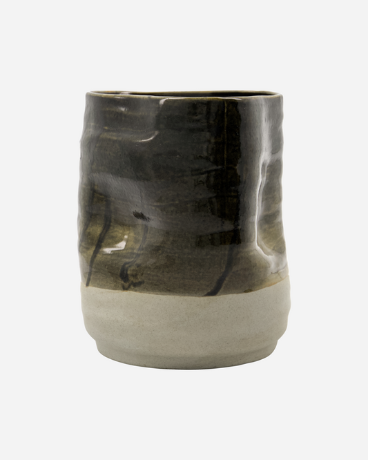 Planter, Happy, Black