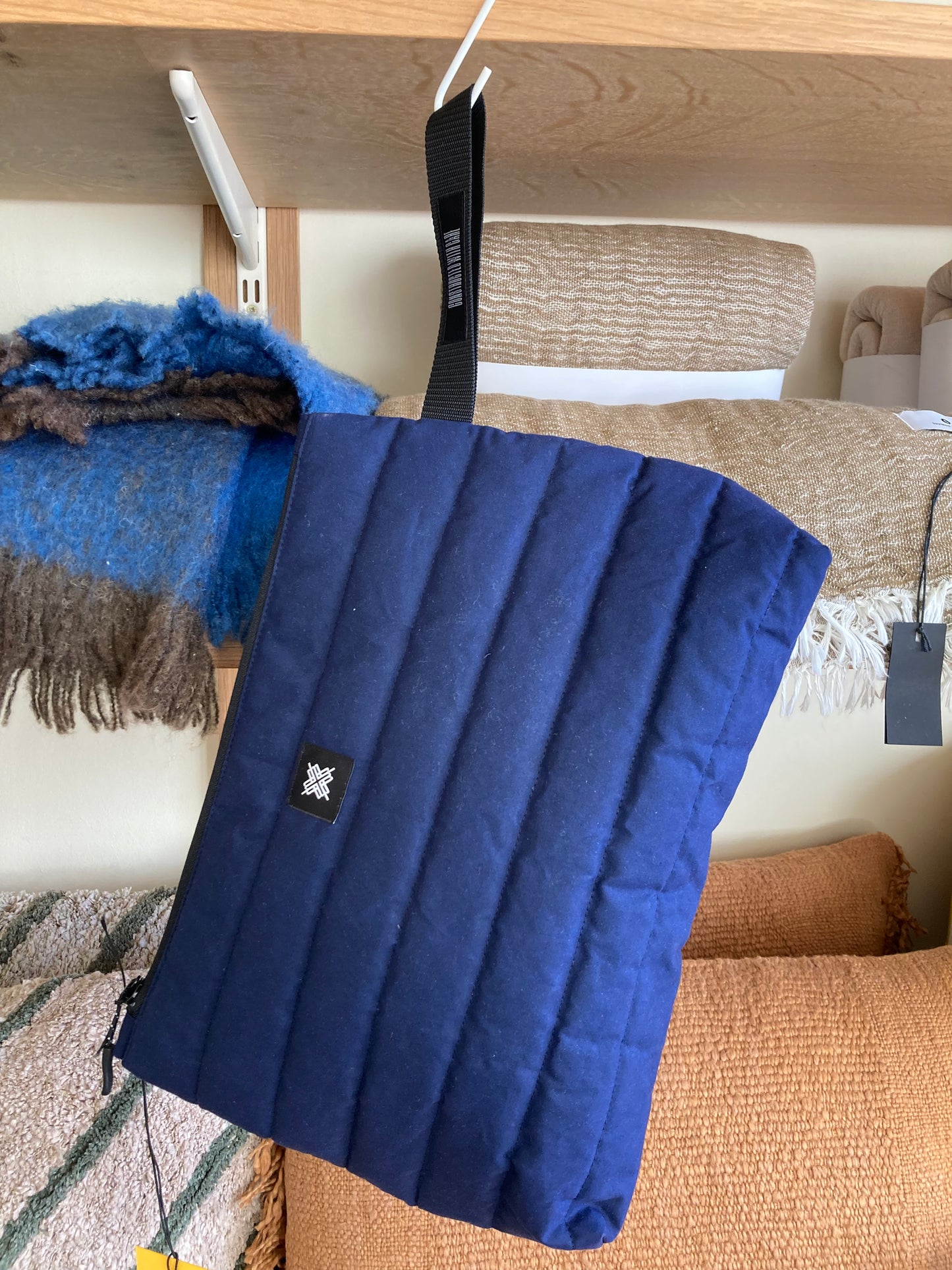 Quint Padded Wash Bag Navy