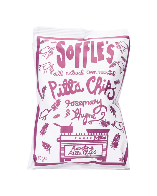 Soffle’s Rosemary and Thyme Pitta Chips - 165g
