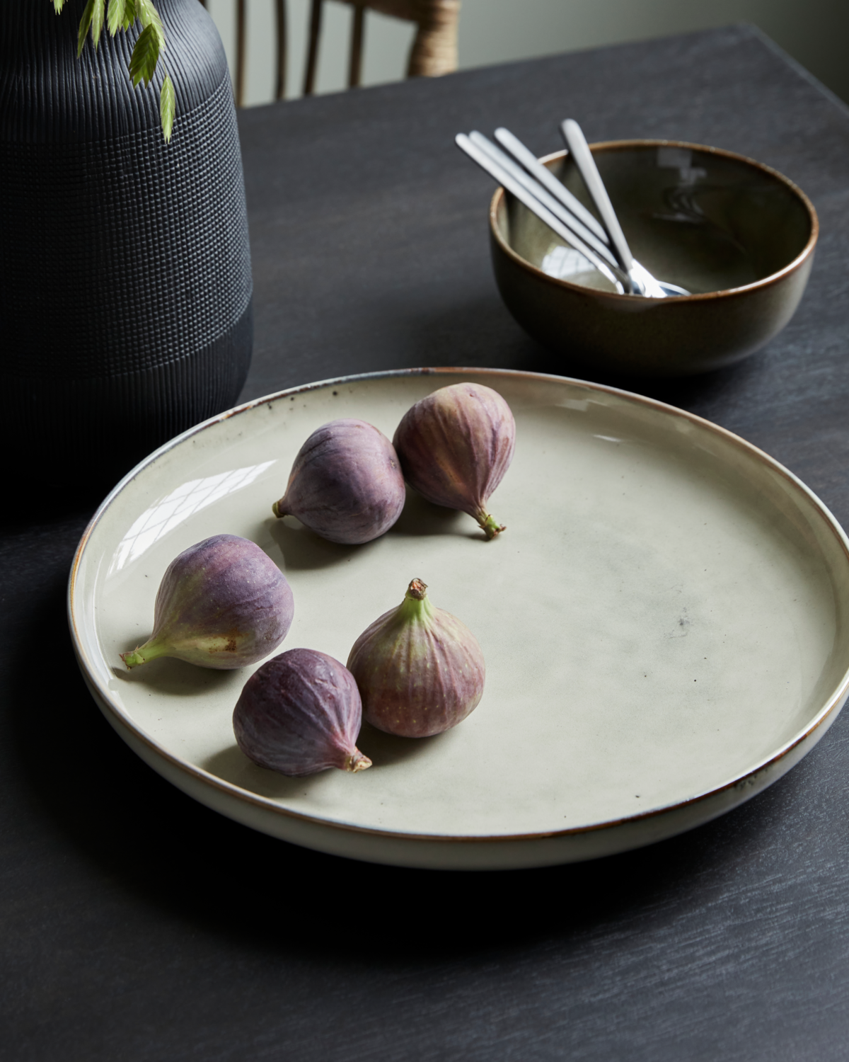 Serving dish, Lake, Grey