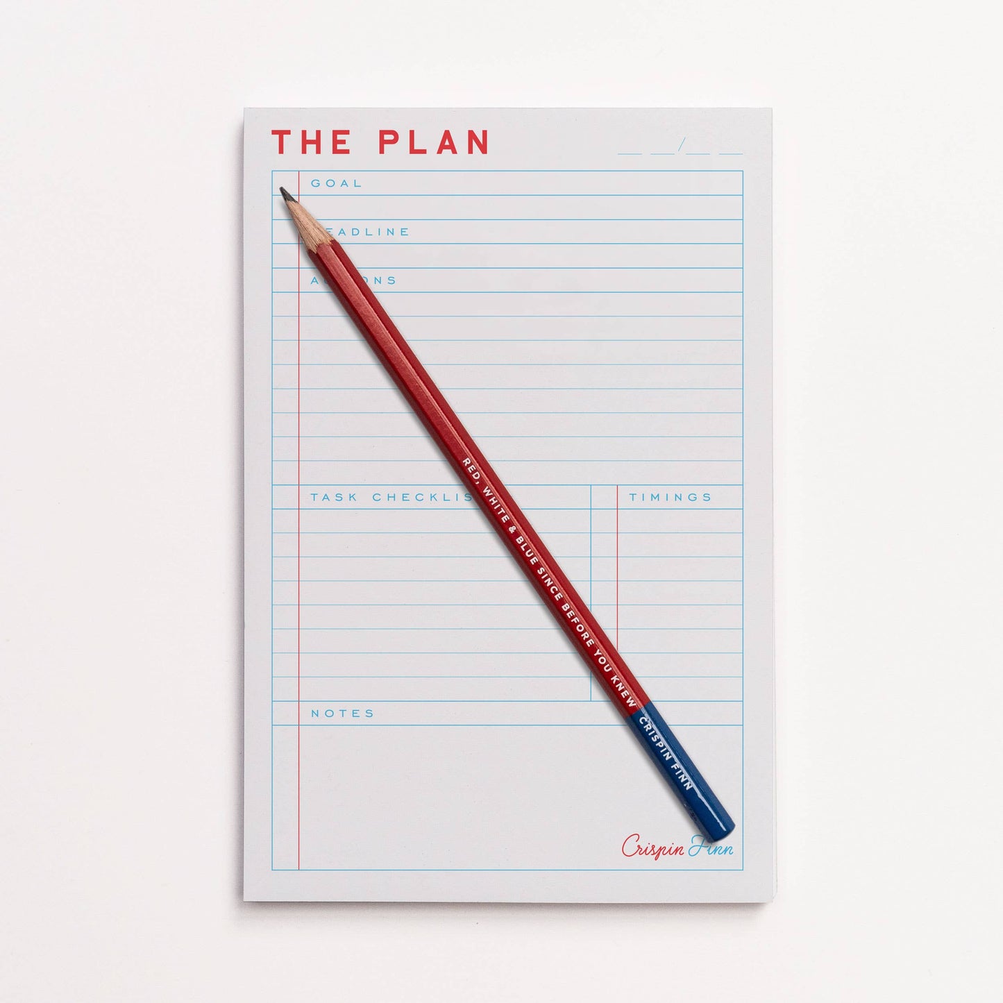 Crispin Finn - The Plan Note Pad