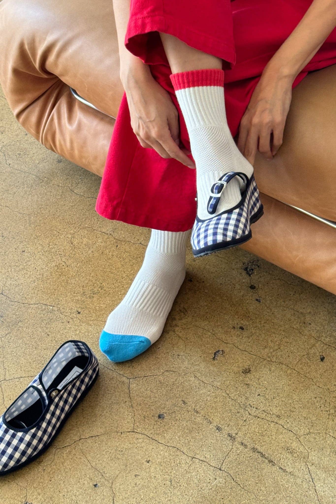 Le Bon Shoppe - Color Block Girlfriend Socks