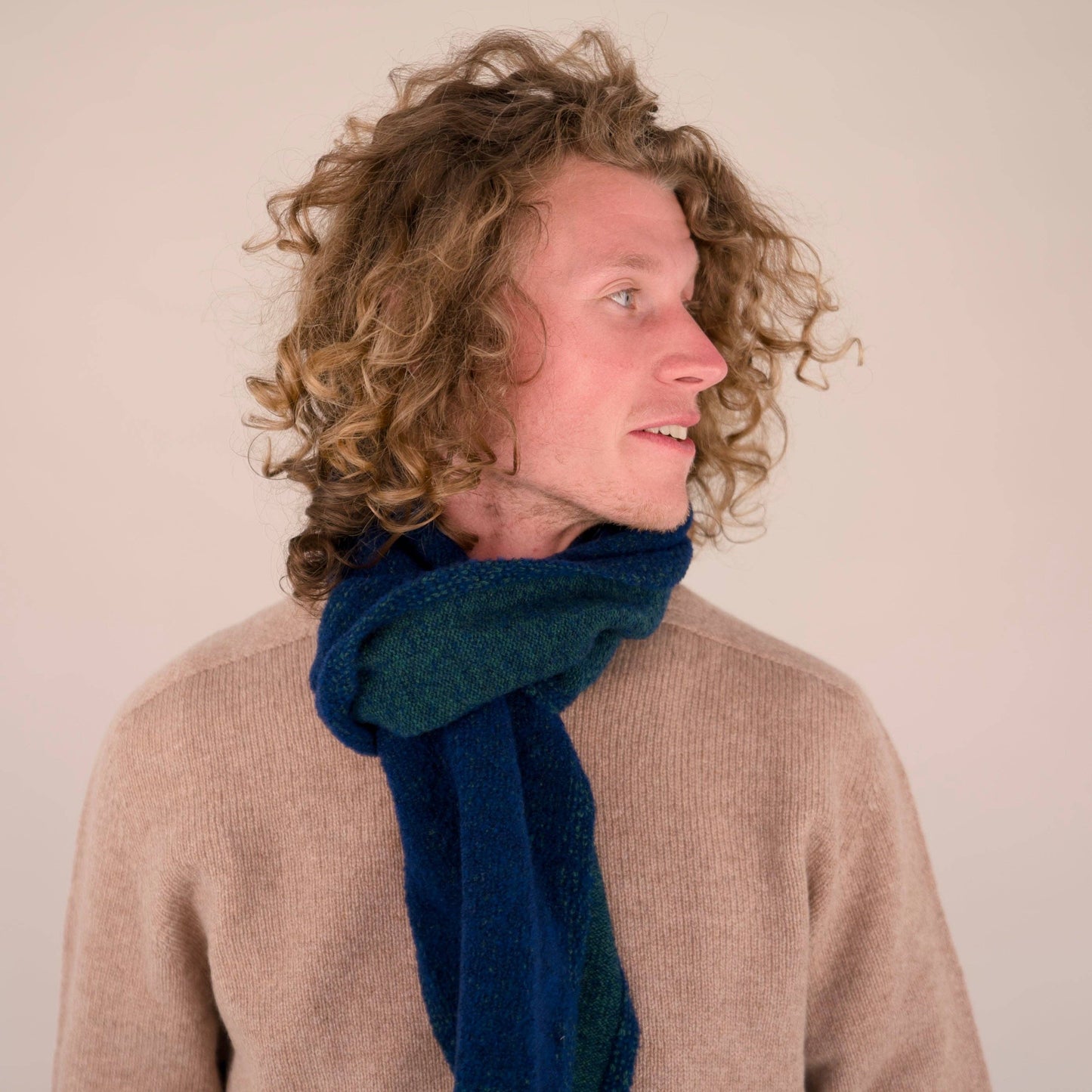 Origin Knitwear - Soufflé - Piccadilly Scarf - Peekablue