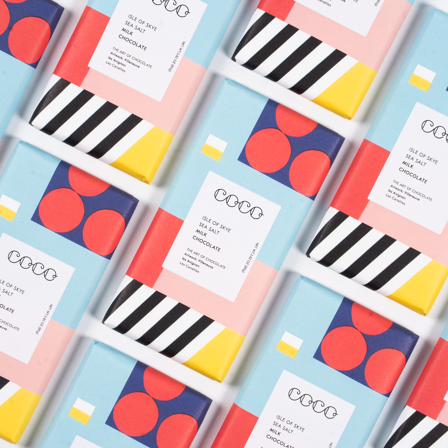 COCO Chocolatier - Isle of Skye Sea Salt Milk Chocolate Bar