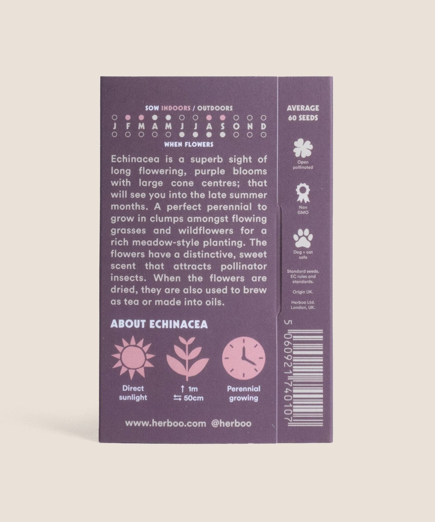 Herboo - Echinacea 'Magnus' seeds