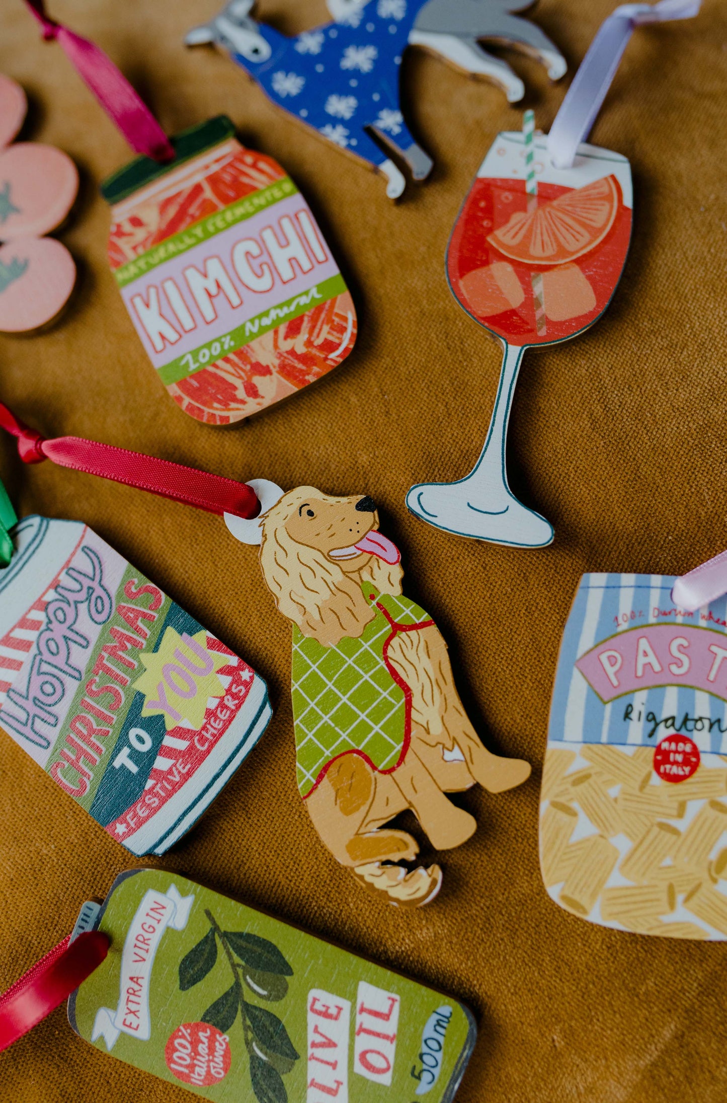 Laura Barnes Wholesale Ltd - Aperol Spritz Hanging Decoration