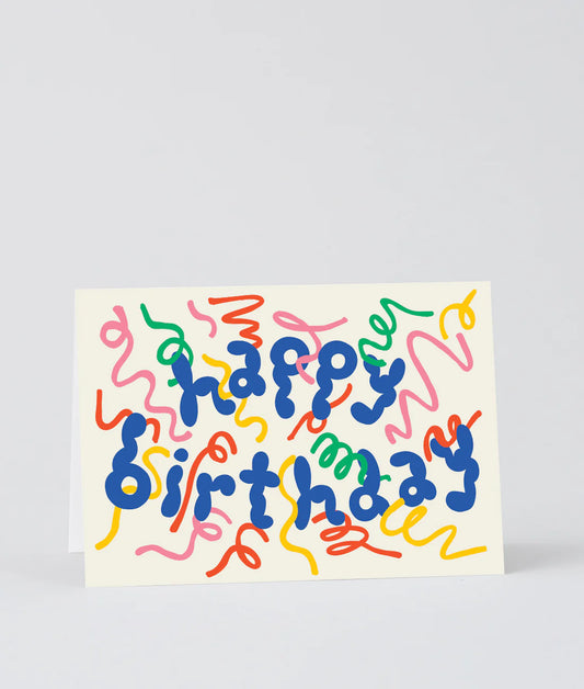 Happy Birthday Streamers