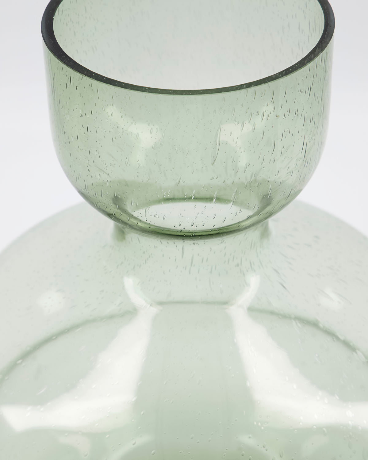 Organi Vase, green