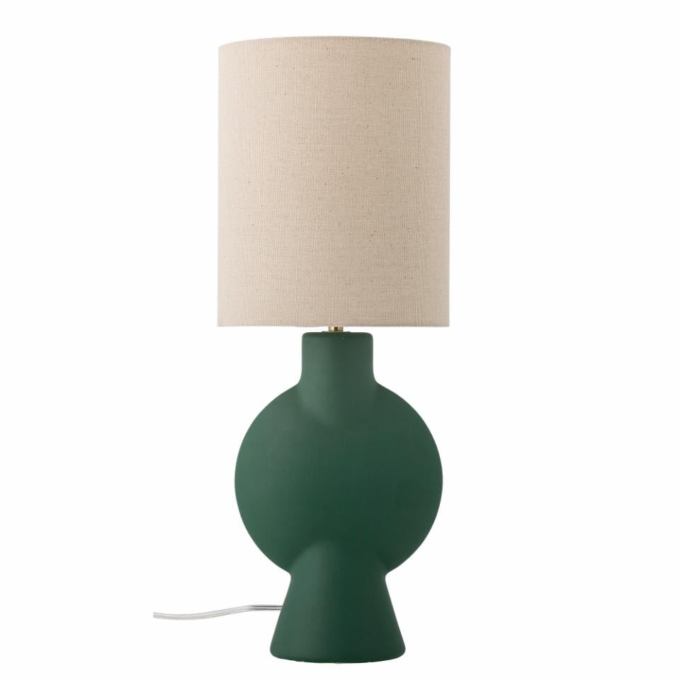 Sergio Table Lamp, green, stoneware
