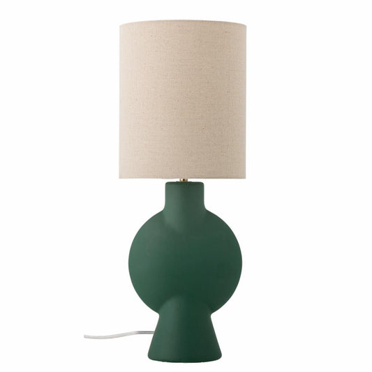 Sergio Table Lamp, green, stoneware