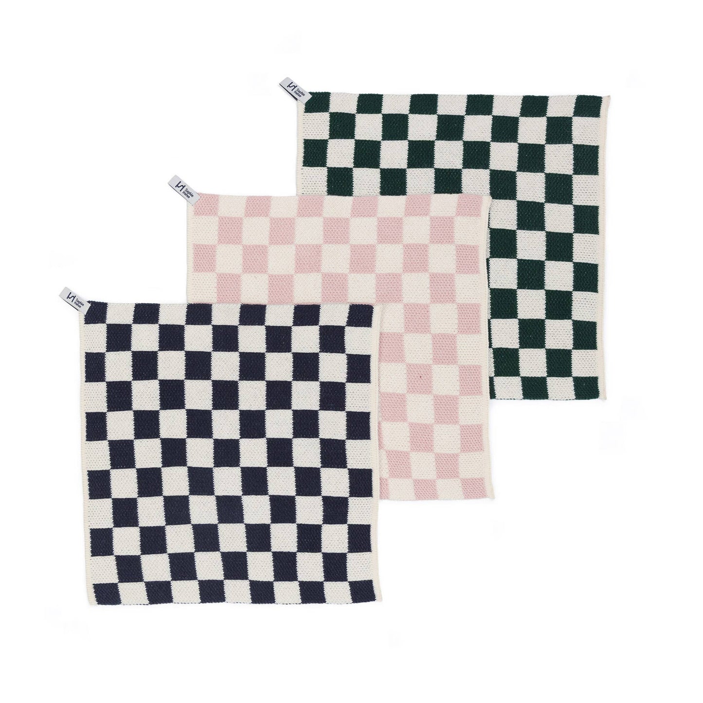 Sophie Home Ltd - Reusable & Eco-Friendly Cotton Dishcloths: Check Forest