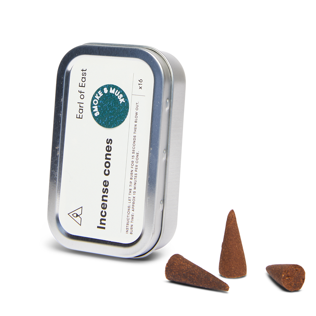 Earl of East - Smoke & Musk | Incense Cones 16pk