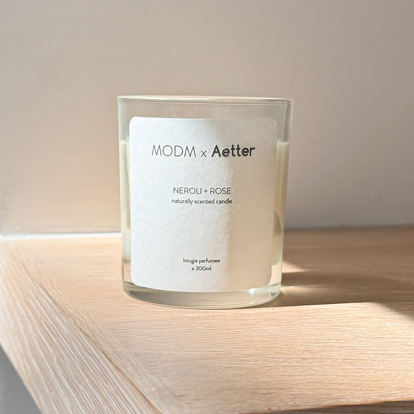 MODM - Neroli + Rose Scented Candle
