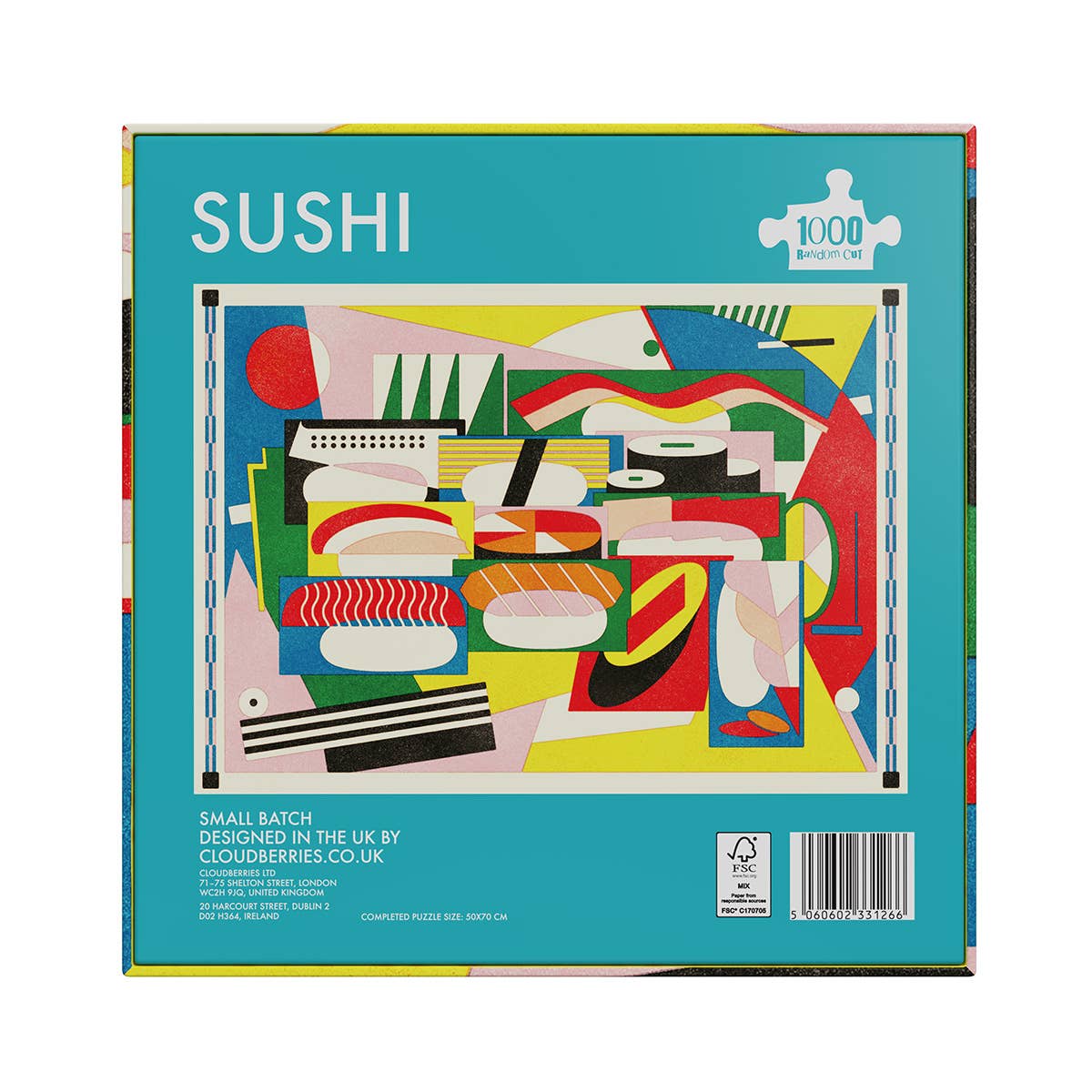 Cloudberries Jigsaw Puzzles - Sushi: 1000 Piece Jigsaw Puzzle