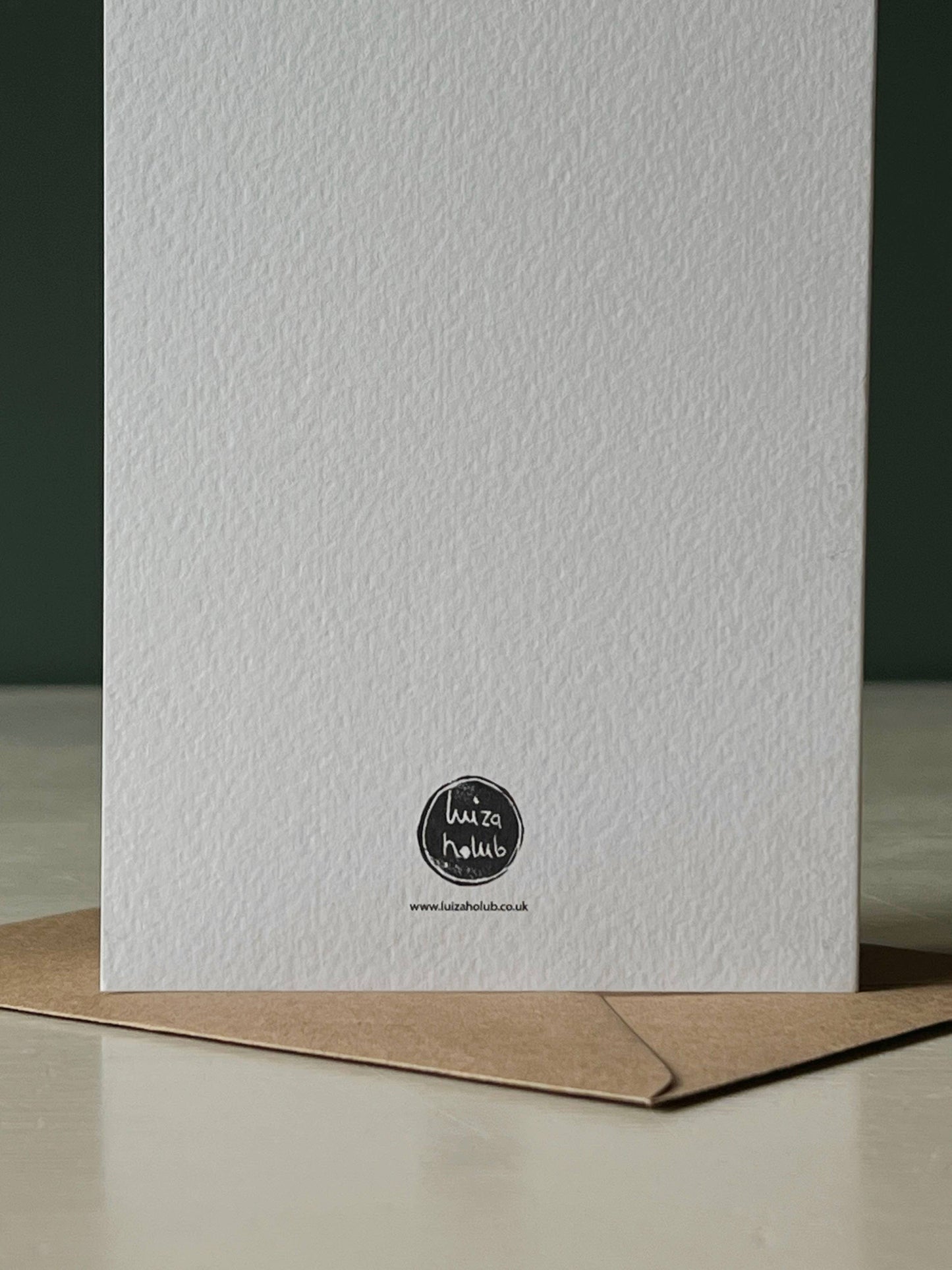 Luiza Holub - Pilea Plant Greeting Card