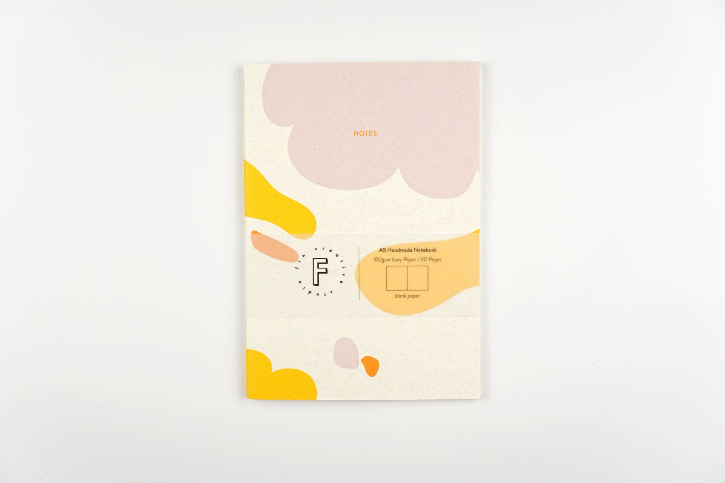 Fin Studio - Abstract Patterned Vibrant Colour Notebook / Dream