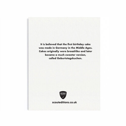Cake mini card