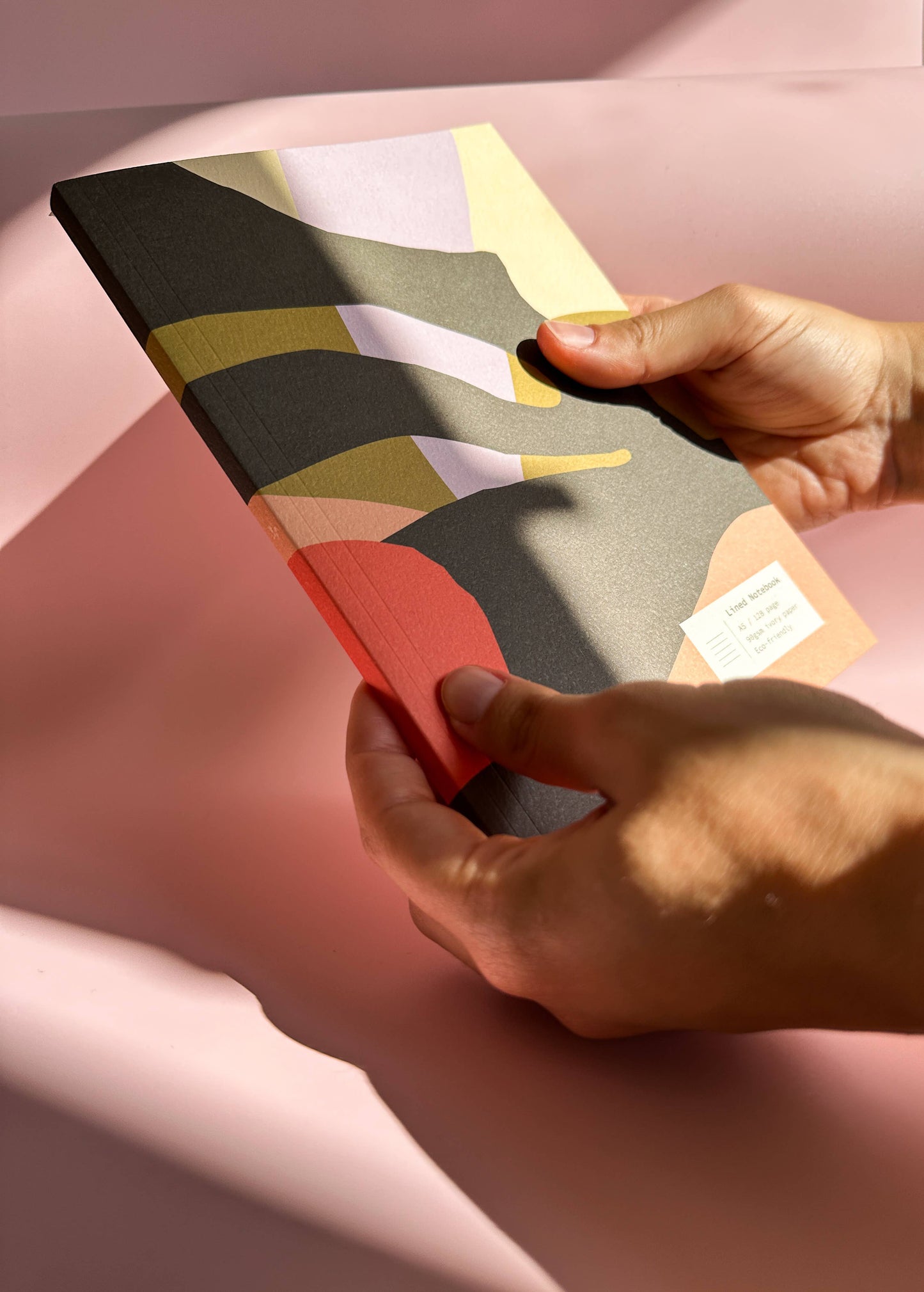 Fin Studio - Paloma Lined Notebook \ Lay-Flat Notebook