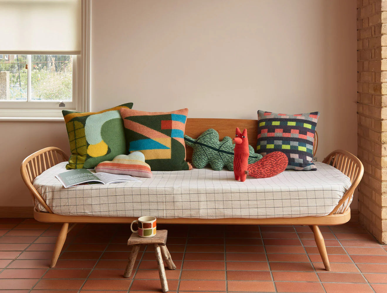 Donna Wilson - Shiel Woven Cushion - Green