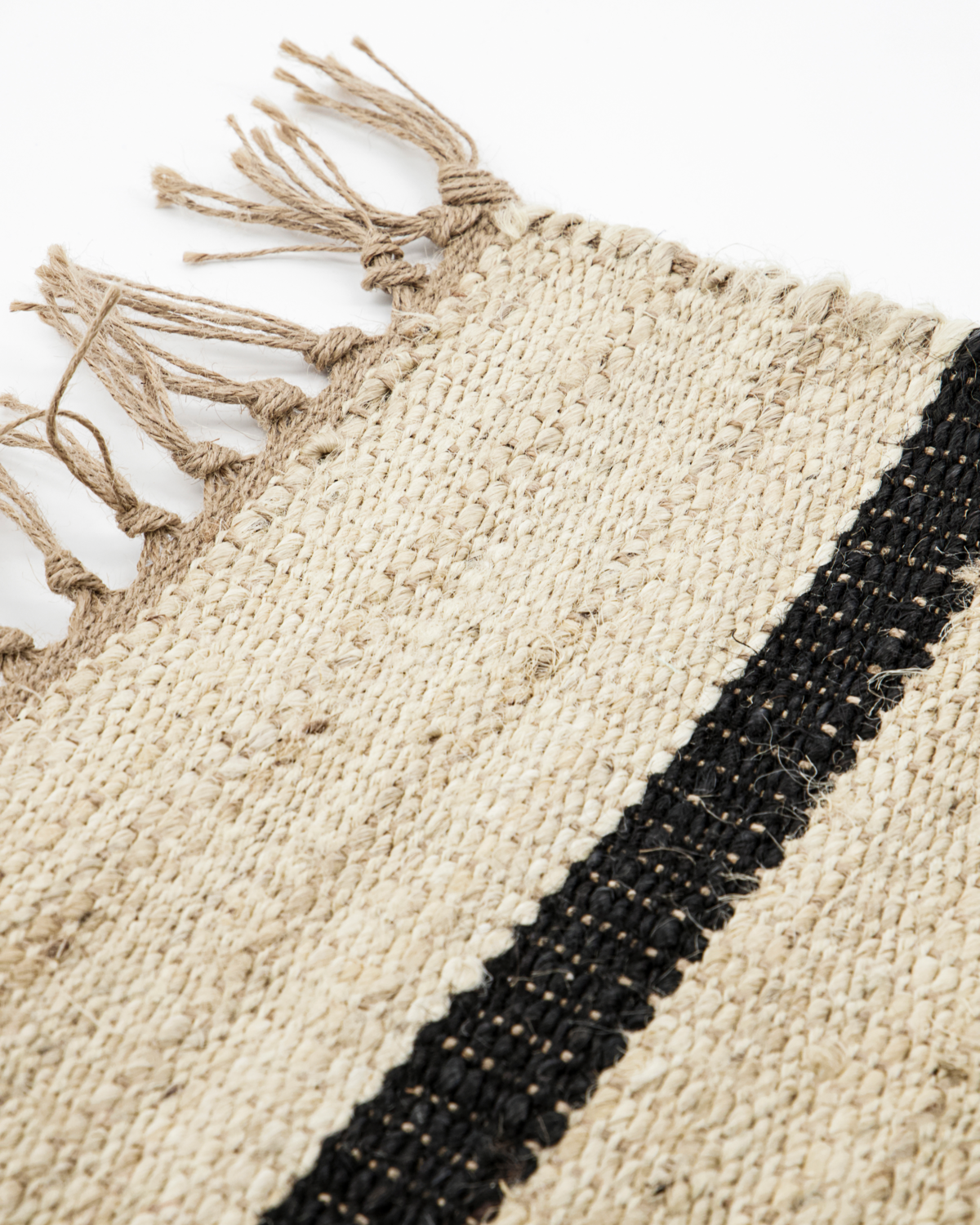 Rug, Sima, Black/Natural