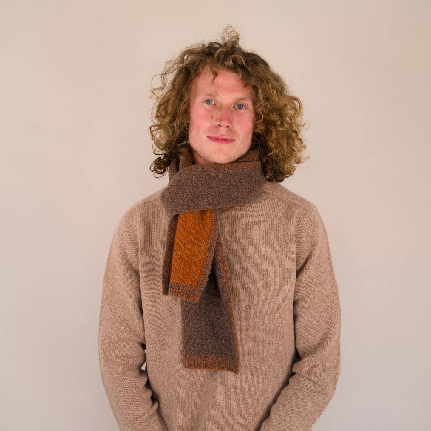 Origin Knitwear - Soufflé - Piccadilly Scarf - Rustic
