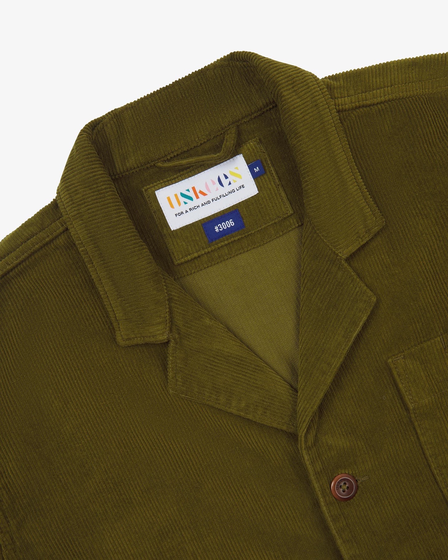 3006 Cord Blazer - woodland green