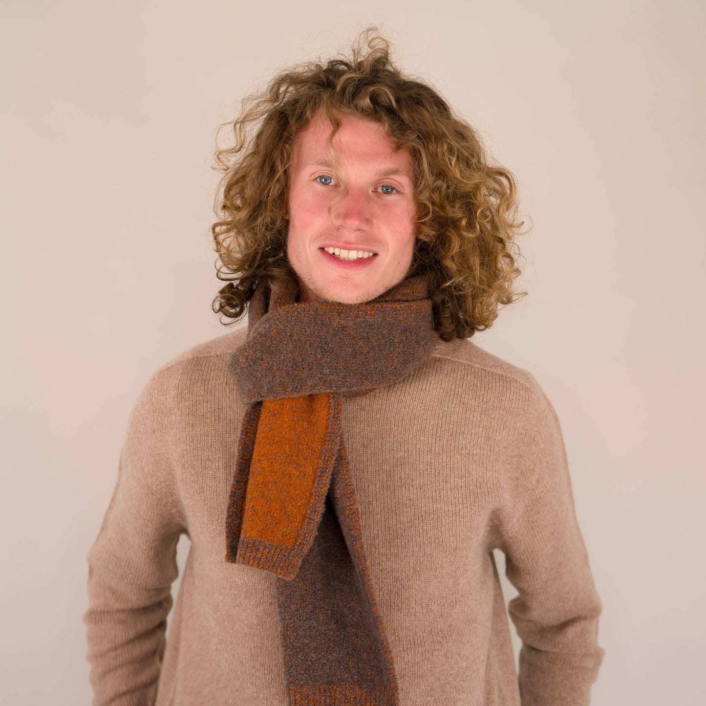 Origin Knitwear - Soufflé - Piccadilly Scarf - Rustic