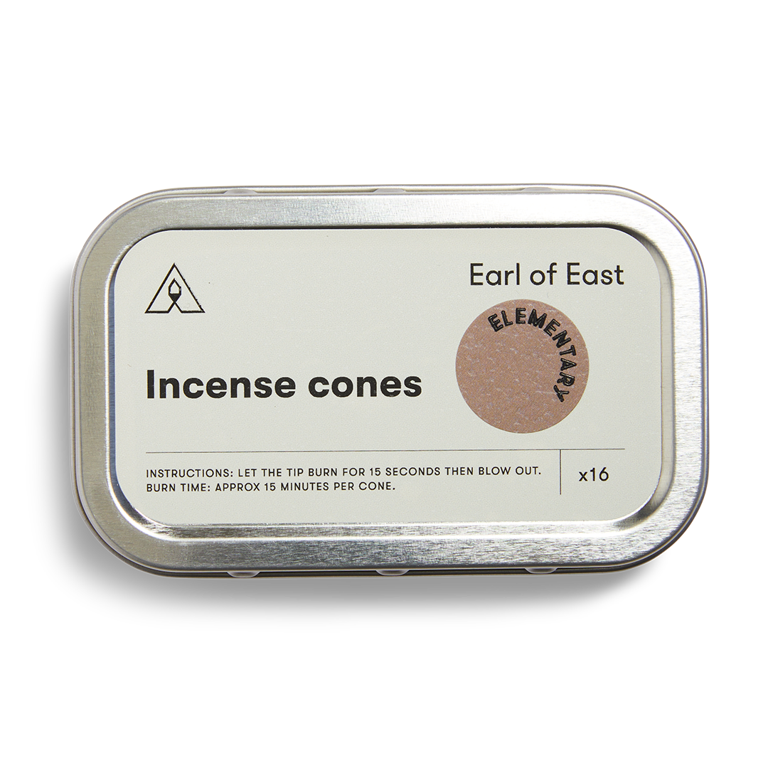 Earl of East - Elementary | Incense Cones 16pk