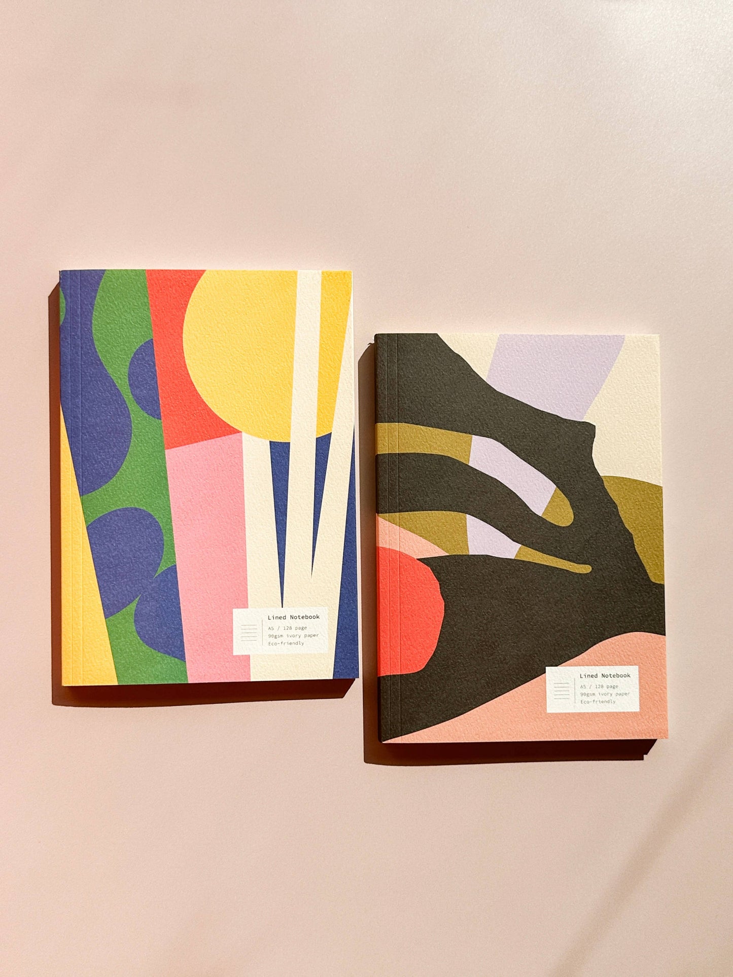 Fin Studio - Paloma Lined Notebook \ Lay-Flat Notebook