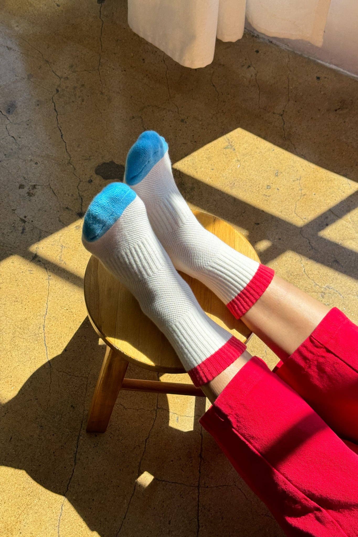 Le Bon Shoppe - Color Block Girlfriend Socks