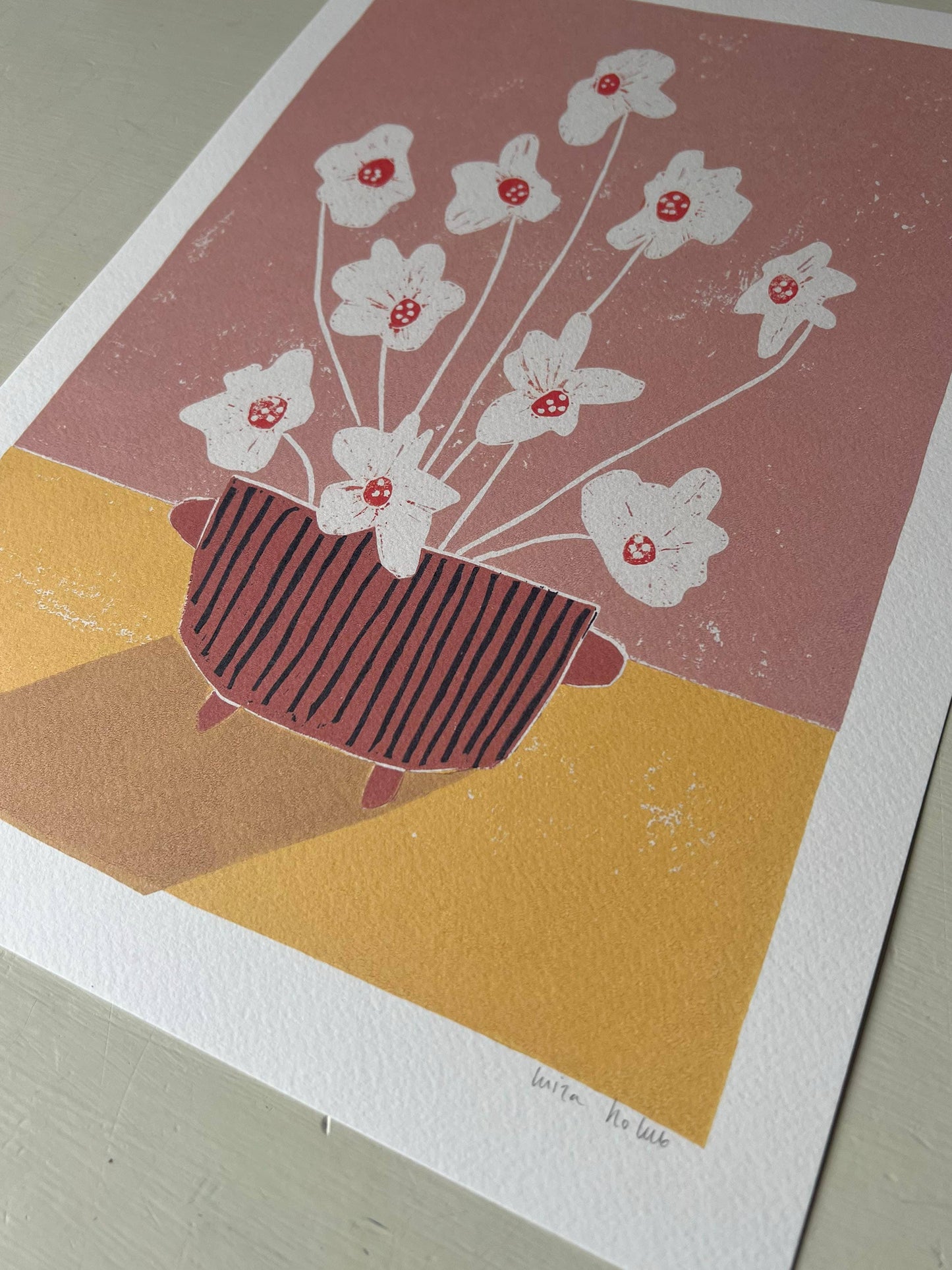 Luiza Holub - Framed Art Print 'Hibiscus' Wall Art