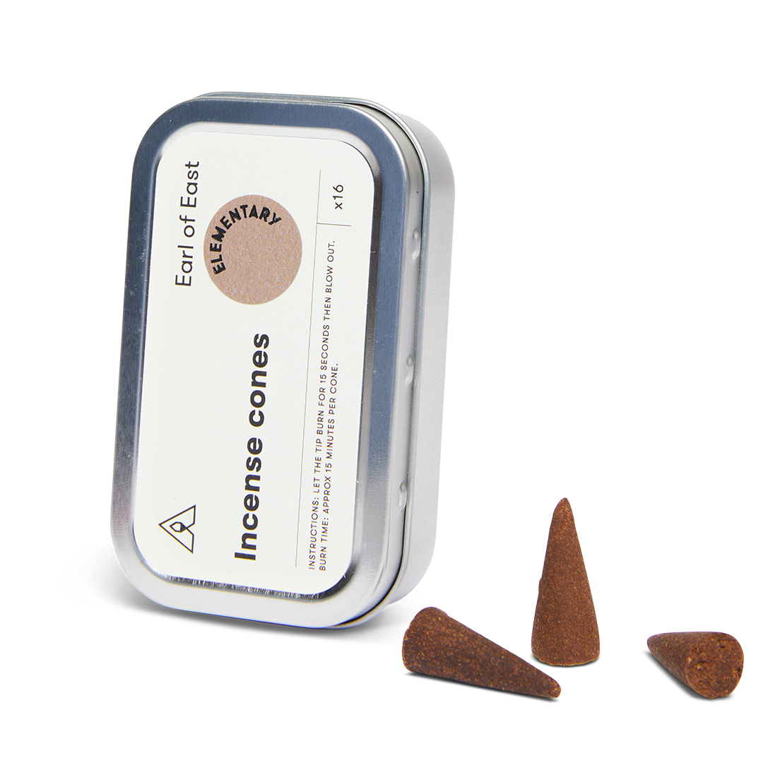 Earl of East - Elementary | Incense Cones 16pk