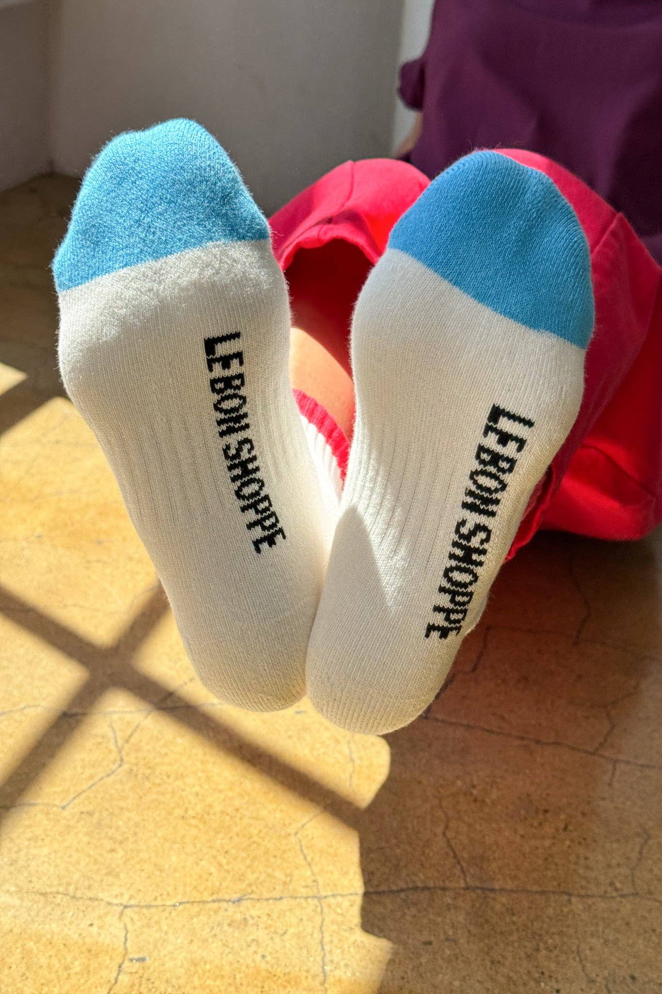 Le Bon Shoppe - Color Block Girlfriend Socks