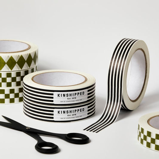 Paper Tape, Horizontal Stripes, 50m