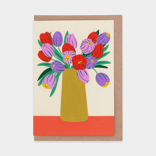 Evermade - Spring Flowers Greetings Card