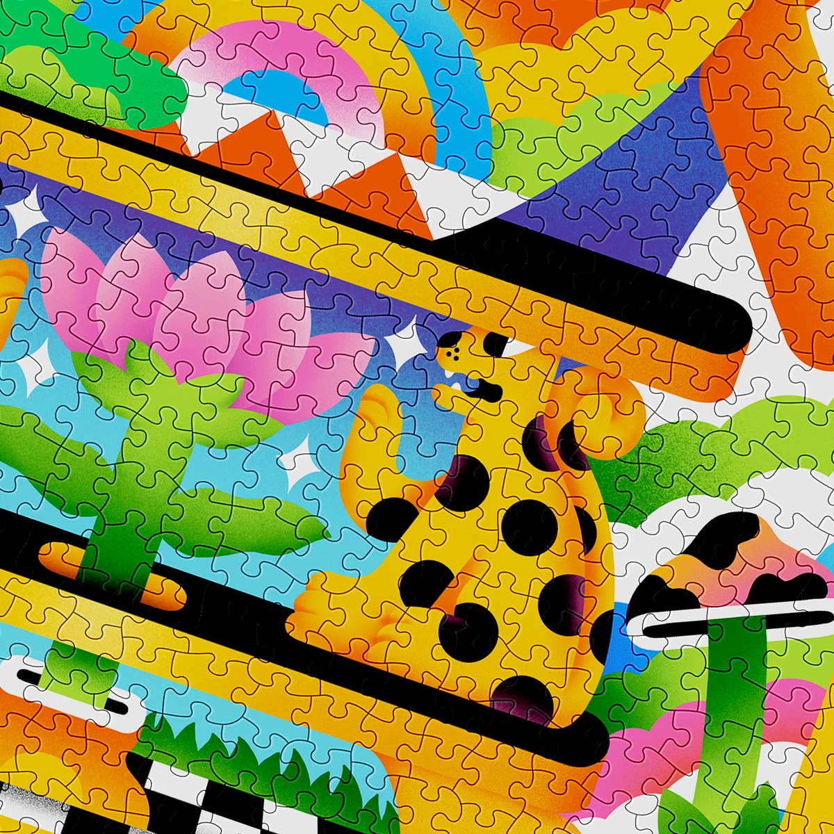 Cloudberries Jigsaw Puzzles - Lotus: 1000 Piece Random Cut Jigsaw Puzzle for Adults