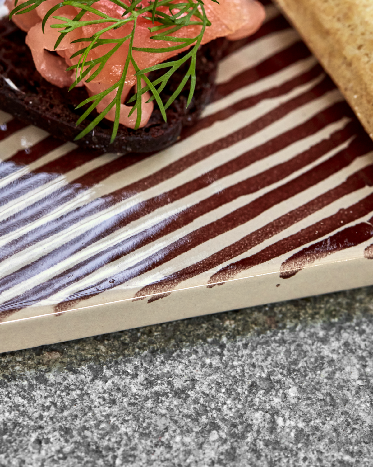 Serving board, pair, Diva, Brown